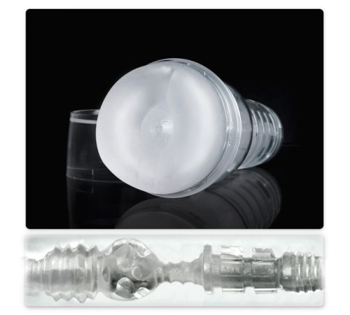 Прозрачный мастурбатор-анус Fleshlight - Ice Butt Crystal