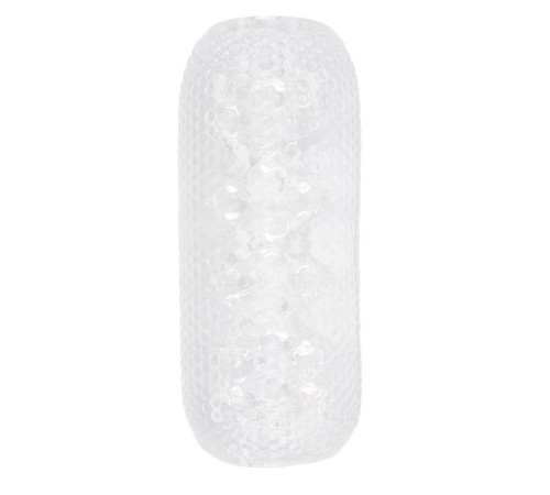 Прозрачный текстурированный мастурбатор Palm Stroker No.4