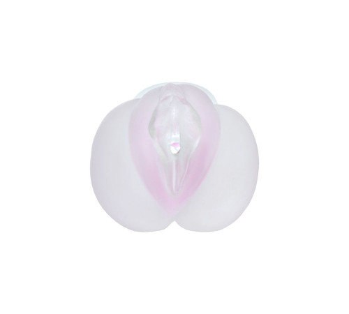 Прозрачный реалистичный мастурбатор Juicy Pussy Crystal Rose
