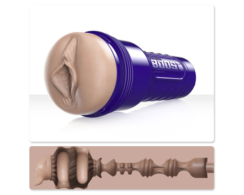 Заказать Телесный мастурбатор-вагина Fleshlight Boost Bang