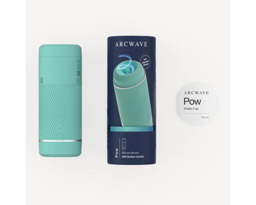Заказать Мятный мастурбатор с контролем всасывания Arcwave Pow Stroker Заказать Мятный мастурбатор с контролем всасывания Arcwave Pow Stroker