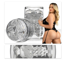 Прозрачный двусторонний мастурбатор Fleshlight Quickshot Mia Malkova