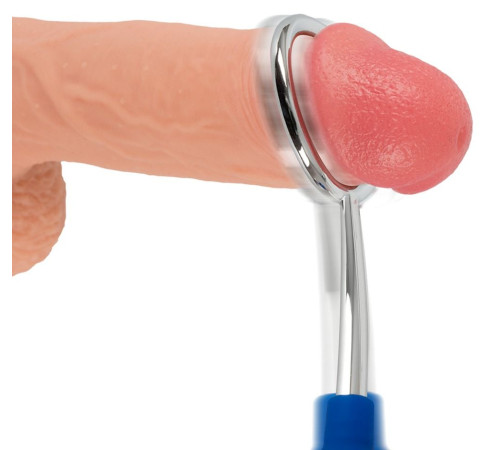 Синяя петля-стимулятор головки Glans Stimulation Loop - 19,1 см.