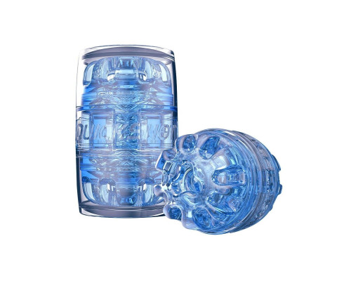 Заказать Мастурбатор Fleshlight Quickshot Turbo Blue Ice