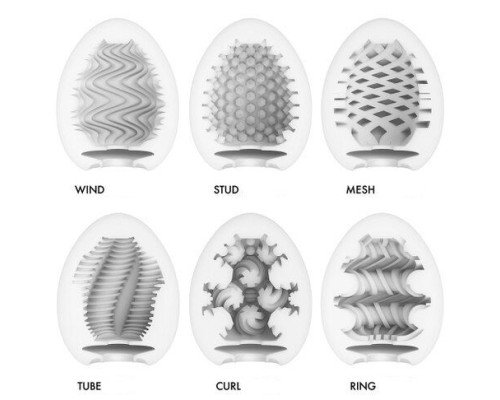 Заказать Набор из 6 мастурбаторов Tenga EGG IV с различным рельефом Заказать Набор из 6 мастурбаторов Tenga EGG IV с различным рельефом
