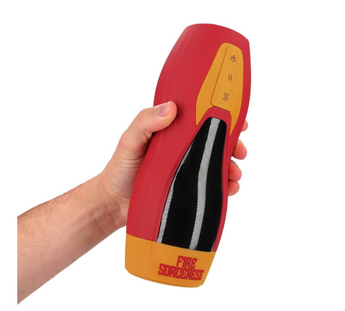 Интерактивный мастурбатор Solara с нагревом, вибрацией и поступательными движениями