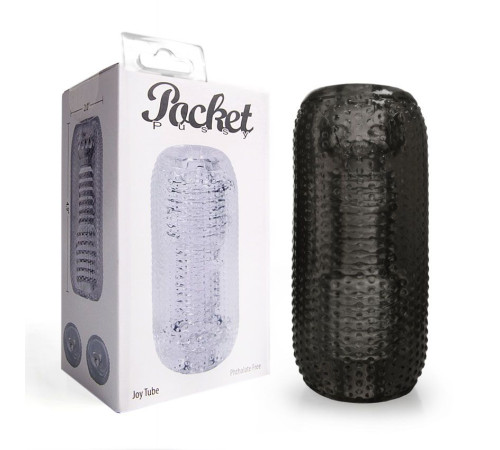 Черный мастурбатор Joy Tube