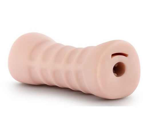 Телесный мастурбатор-ротик Skye