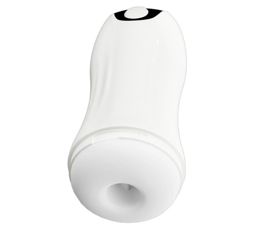 Белый мастурбатор Masturbator with 2 functions