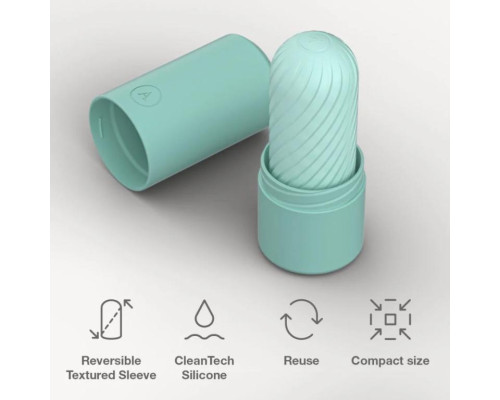 Заказать Мятный двусторонний мастурбатор Arcwave Ghost Pocket Stroker