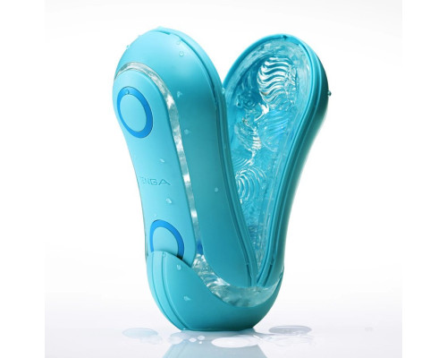 Заказать Голубой мастурбатор Tenga Flip ORB Ocean