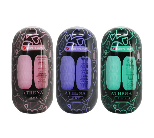 Набор из 15 мастурбаторов Athena Alice