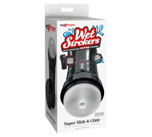Мастурбатор в колбе Super Slide Glide Мастурбатор в колбе Super Slide Glide