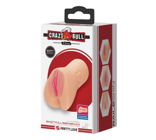 Телесный мастурбатор-вагина Elena