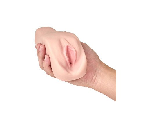Мастурбатор-вагина с вибрацией Soft   Wet Natasha Realistic Beige Masturbator