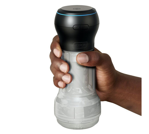 Набор PowerBlow   Feel Pocket Stroker Crystal: мастурбатор и интерактивная насадка