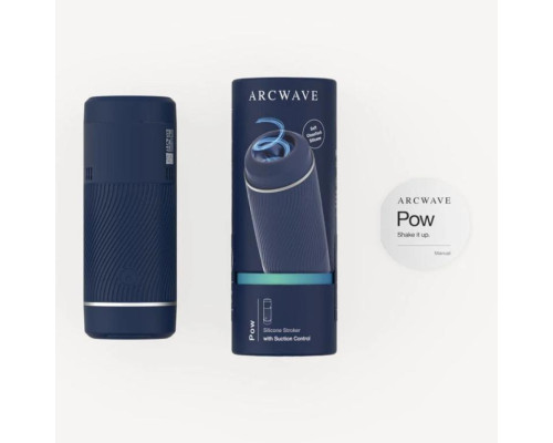 Заказать Синий мастурбатор с контролем всасывания Arcwave Pow Stroker Заказать Синий мастурбатор с контролем всасывания Arcwave Pow Stroker