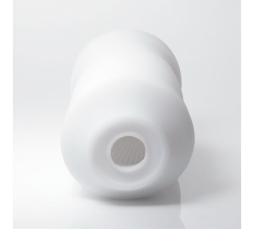 Белый 3D мастурбатор ZEN