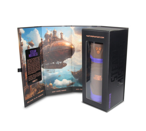 Интерактивный мастурбатор Misty с вакуумом, вибрацией и сжатием