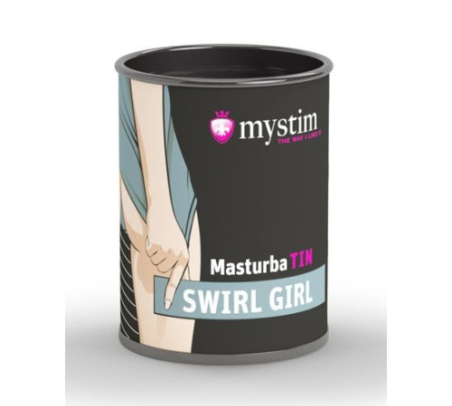 Компактный мастурбатор MasturbaTIN Swirl Girl