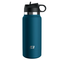 Смуглый мастурбатор-вагина в синей колбе F*ck Flask