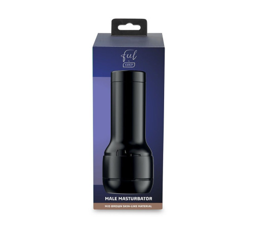 Коричневый мастурбатор-вагина Feel Stroker