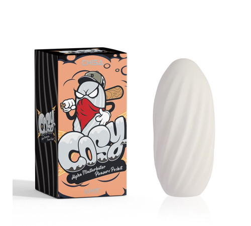 Белый мастурбатор Alpha Masturbator Pleasure Pocket Белый мастурбатор Alpha Masturbator Pleasure Pocket