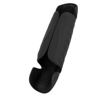 Черный вибромастурбатор с трехточечной стимуляцией Penis Trainer with 3 Point Stimulation