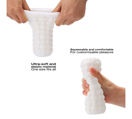 Белый мастурбатор Dorcel Cup Tight