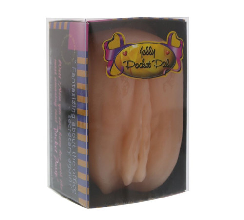 Телесный мастурбатор-вагина JELLY POCKET PAL VAGINA Телесный мастурбатор-вагина JELLY POCKET PAL VAGINA