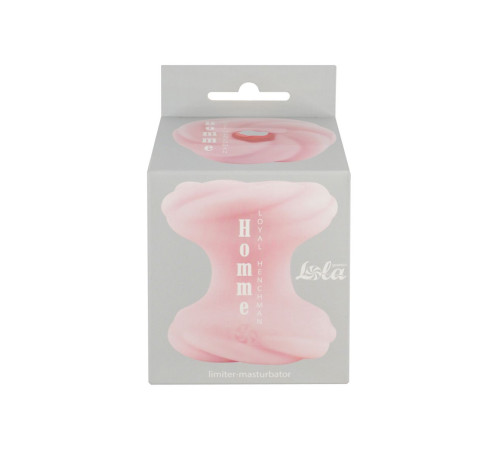 Розовый мастурбатор-стоппер Homme Loyal Henchman