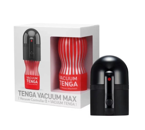 Набор Tenga Vacuum Max: мастурбатор и устройство для создания вакуума