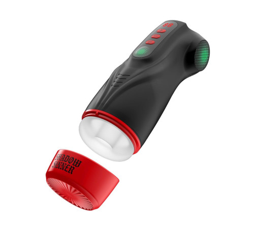 Интерактивный мастурбатор Raven с вакуумом, вибрацией и подсветкой