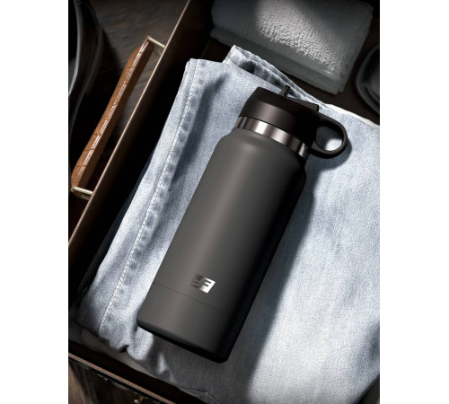 Серый мастурбатор в виде бутылки F*ck Flask