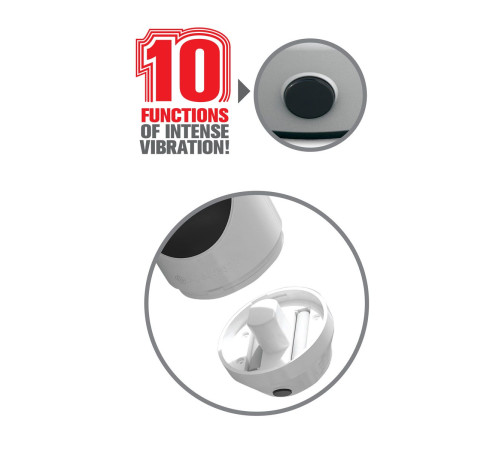 Мастурбатор-вагина Mega Grip Vibrating Stroker Pussy