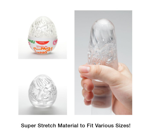 Мастурбатор-яйцо Keith Haring EGG STREET