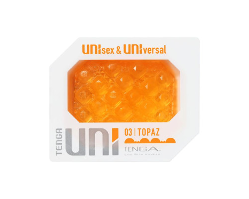 Заказать Оранжевый мастурбатор-стимулятор Tenga Uni Topaz Заказать Оранжевый мастурбатор-стимулятор Tenga Uni Topaz
