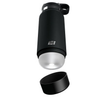 Черный мастурбатор в виде бутылки Fap Flask