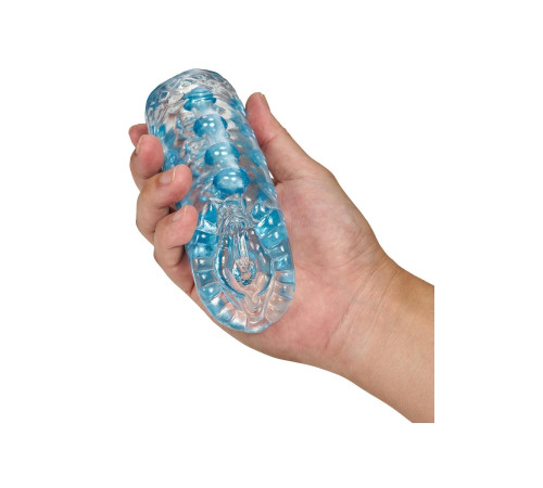 Прозрачный мастурбатор-вагина Super Stroker