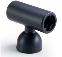 Черная насадка-мастурбатор на вибратор Doxy