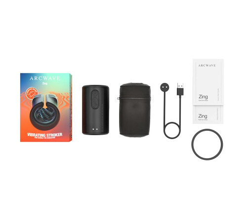 Черный вибромастурбатор ARCwave Zing