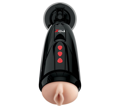Мастурбатор-вагина с вибрацией Dirty Talk Starter Stroker