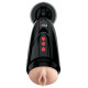 Заказать Мастурбатор-вагина с вибрацией Dirty Talk Starter Stroker