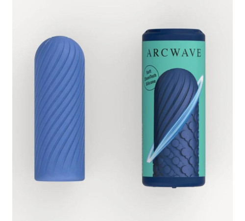 Синий двусторонний мастурбатор Arcwave Ghost Pocket Stroker