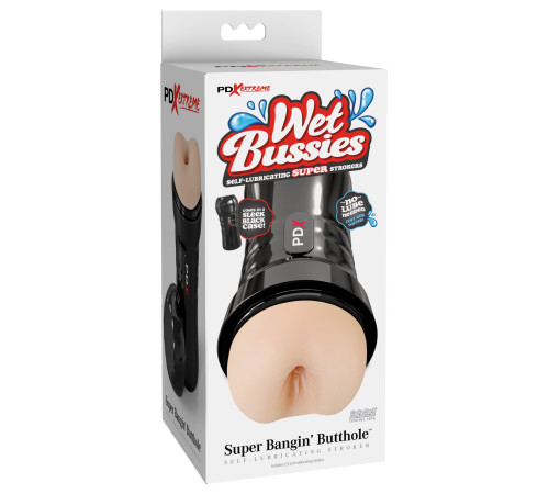 Мастурбатор-анус в колбе Super Banging Butthole