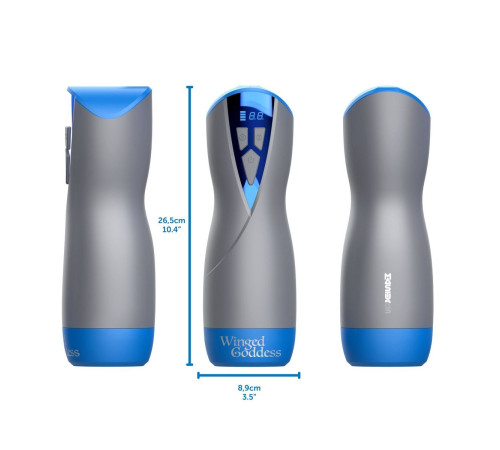 Интерактивный мастурбатор Eloa с вакуумом и вибрацией