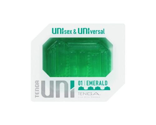 Заказать Зеленый мастурбатор-стимулятор Tenga Uni Emerald Заказать Зеленый мастурбатор-стимулятор Tenga Uni Emerald