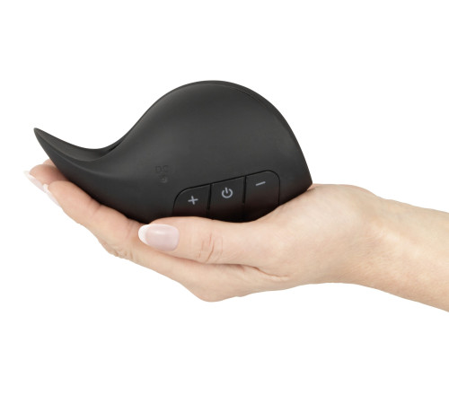 Черный мастурбатор с гибкими крылышками