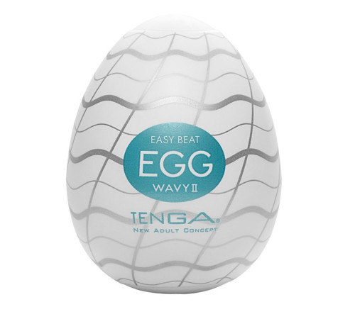 Мастурбатор-яйцо EGG Wavy II Мастурбатор-яйцо EGG Wavy II