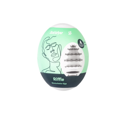 Мастурбатор-яйцо Satisfyer Riffle Mini Masturbator Мастурбатор-яйцо Satisfyer Riffle Mini Masturbator